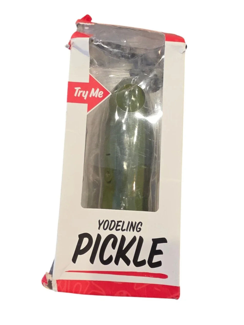 Nifty Yodeling Pickle ( Yodel-Ay Eee-Ooo!) Funny Gag Gift